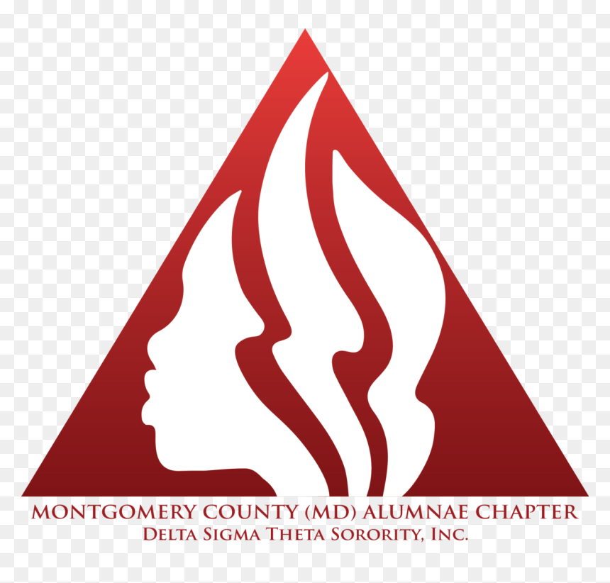 Newmcaclogob Illustration- - Delta Sigma Theta Alumnae Rush 2020 Maryland, HD Png Download - delta sigma theta logo png