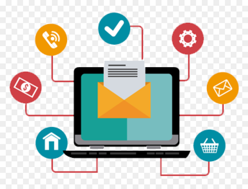Clipart Free Marketing Email Campaign Event - Email Marketing Logo Png, Transparent Png - correo png
