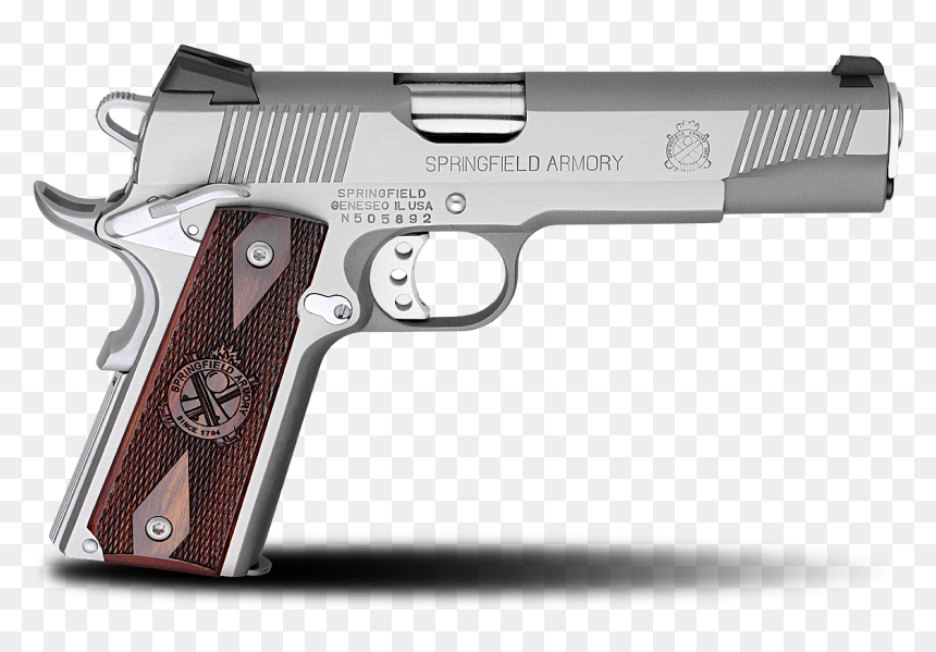 Springfield Armory 1911 Loaded Stainless, HD Png Download - springfield armory logo png