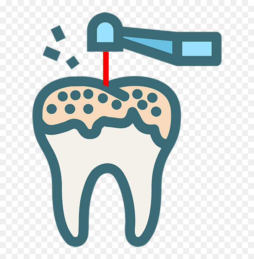 Dental Cleaning Icon Png, Transparent Png - dental icon png