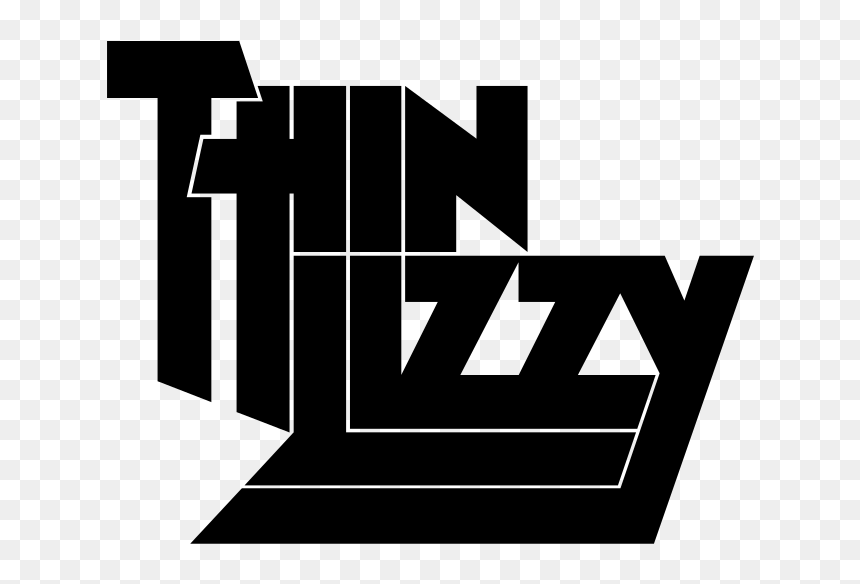 Thin Lizzy Logo - Thin Lizzy Vector, HD Png Download - thin white line png