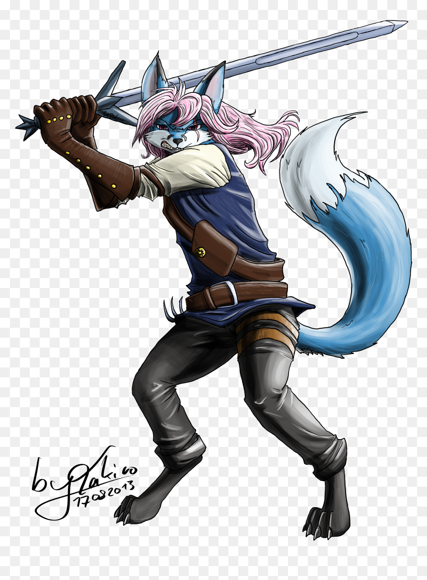 Nyaaa The Witcher - Geralt Of Rivia, HD Png Download - geralt png