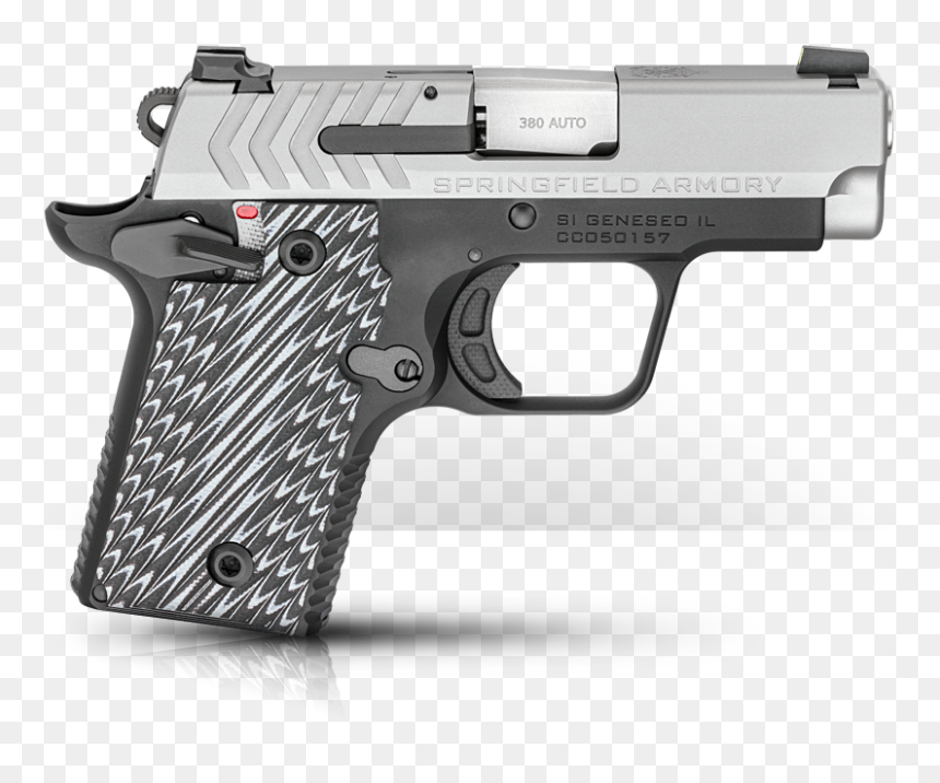 911 Stainless - Springfield Armory 911 380, HD Png Download - springfield armory logo png