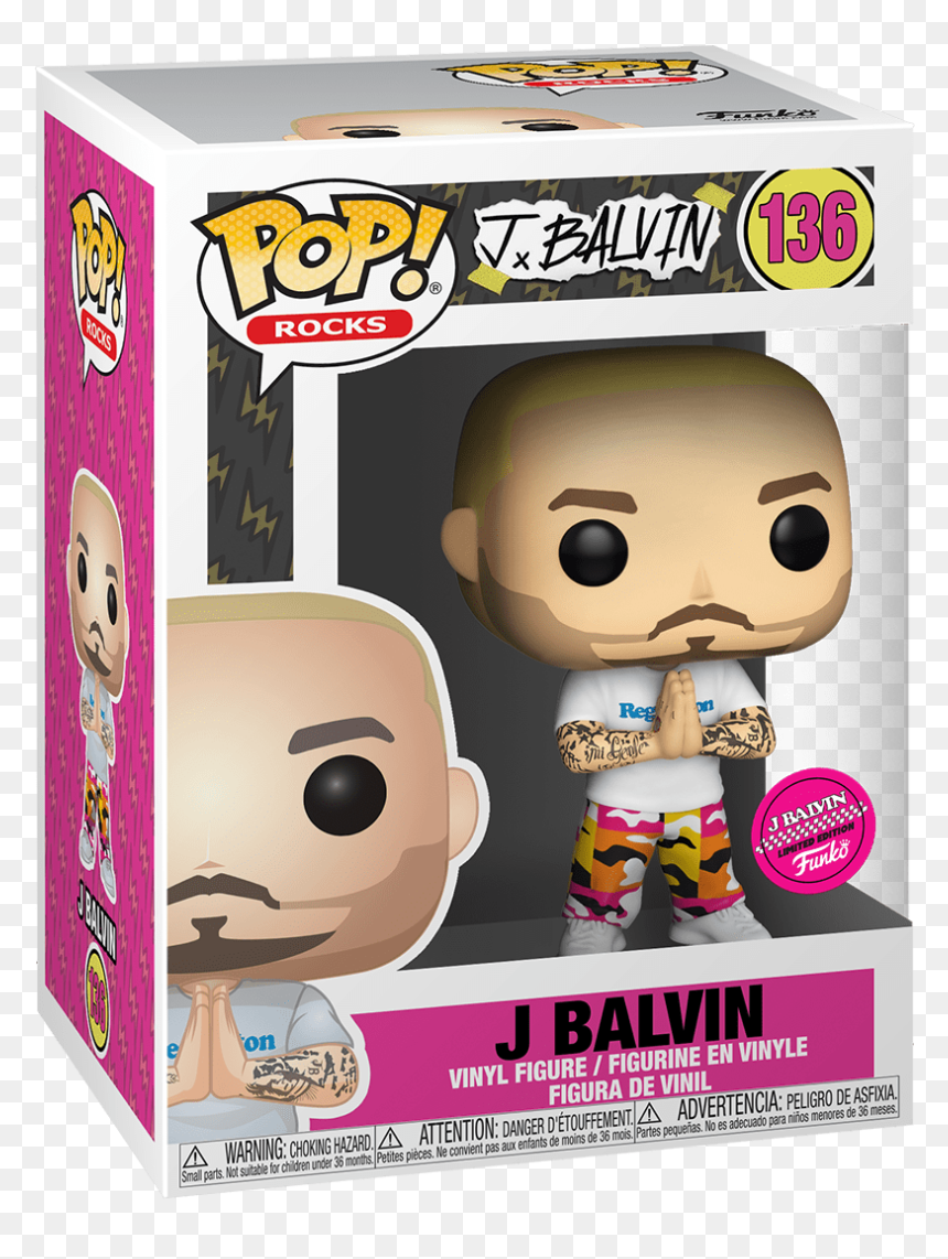 Funko Pop J Balvin, HD Png Download - j balvin png