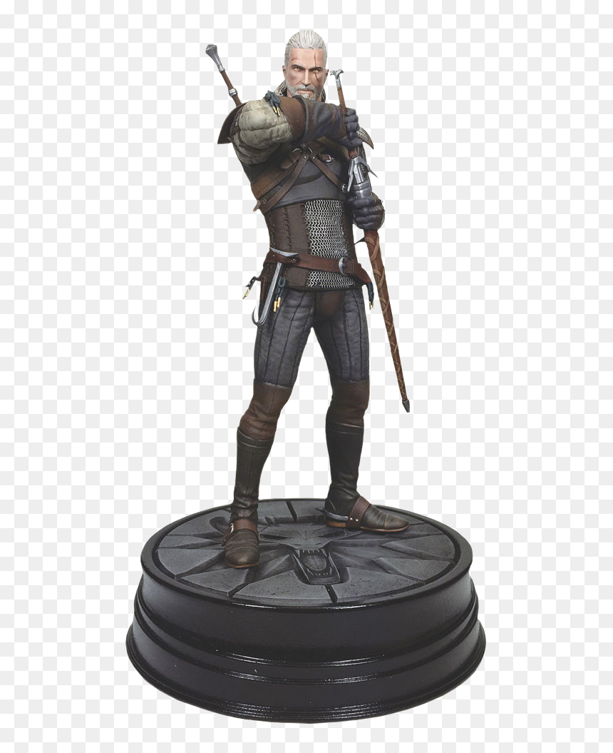 Geralt Of Rivia 8” Figure - Dark Horse Geralt, HD Png Download - geralt png