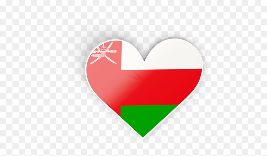 Download Flag Icon Of Oman At Png Format - Oman Flag Heart Png, Transparent Png - oman flag png