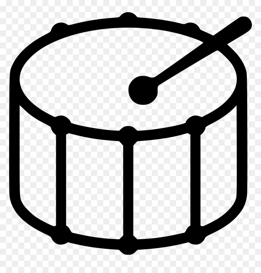 Bass Dram - Drum Icon Png, Transparent Png - tambora png