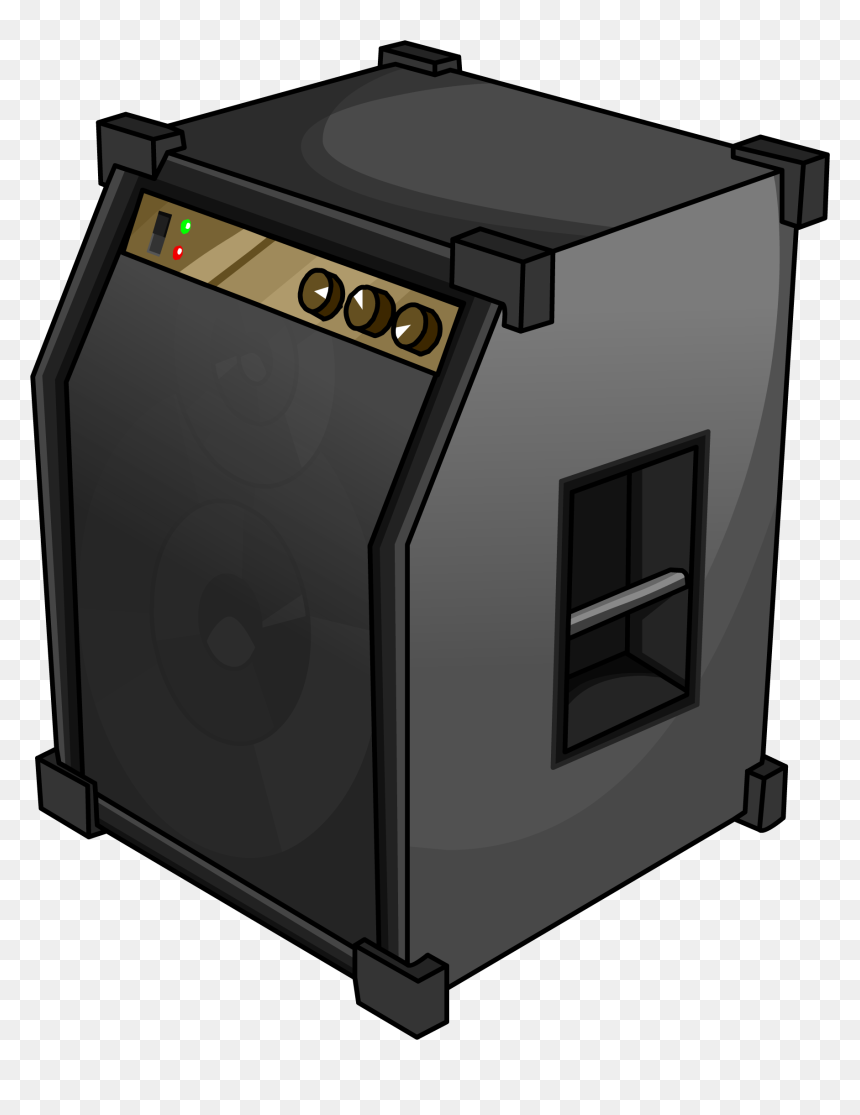 Club Penguin Rewritten Wiki - Wood-burning Stove, HD Png Download - guitar amp png