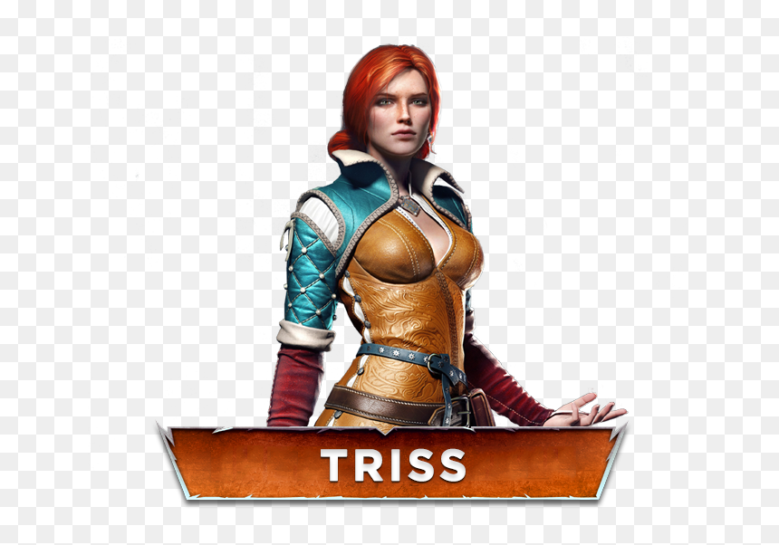 Geralt And Yennefer Are Truly In Love, However They - Witcher 3 Triss Costume, HD Png Download - geralt png