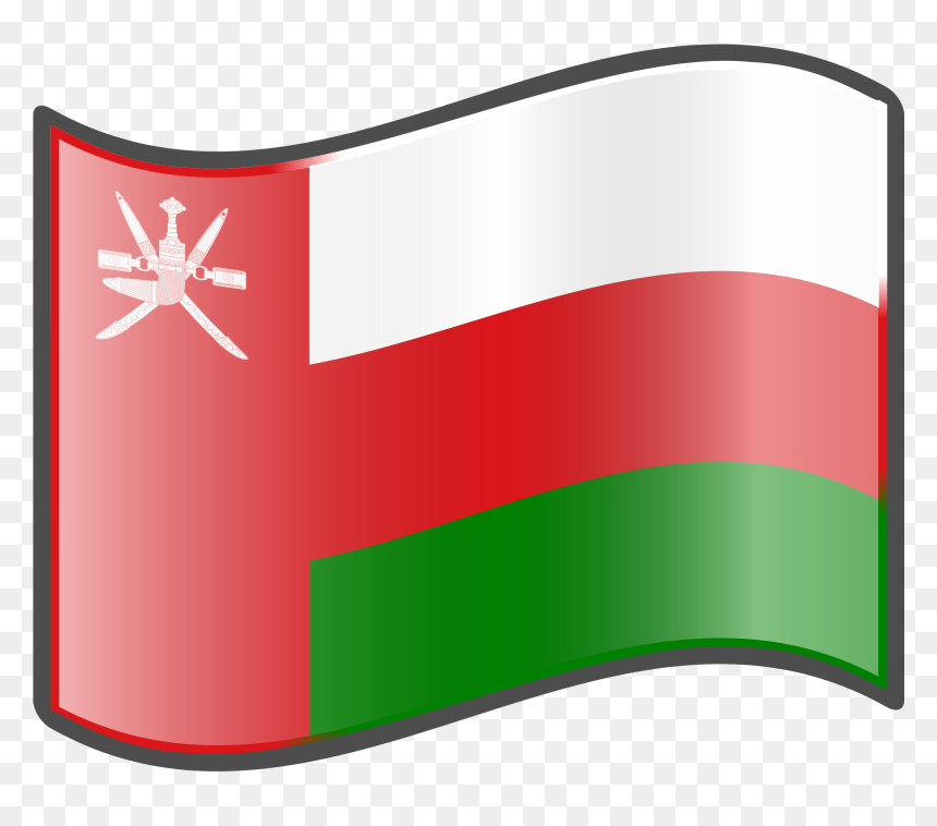 Flag Of Oman Clipart , Png Download - Flag Of Oman, Transparent Png - oman flag png