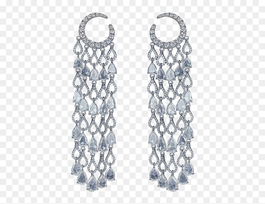 Earrings, HD Png Download - diamond earrings png