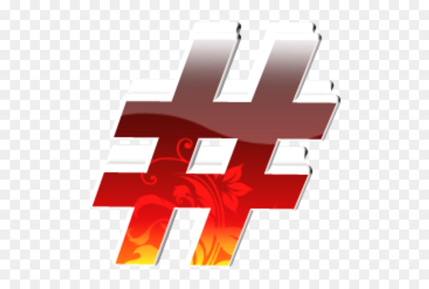 Graphic Design, HD Png Download - hashtag icon png