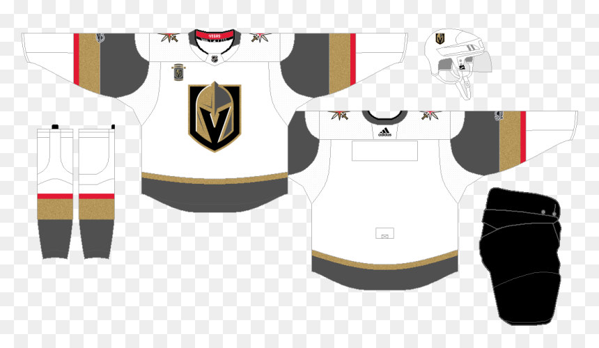 Picture - Vegas Golden Knights Template, HD Png Download - golden knights logo png