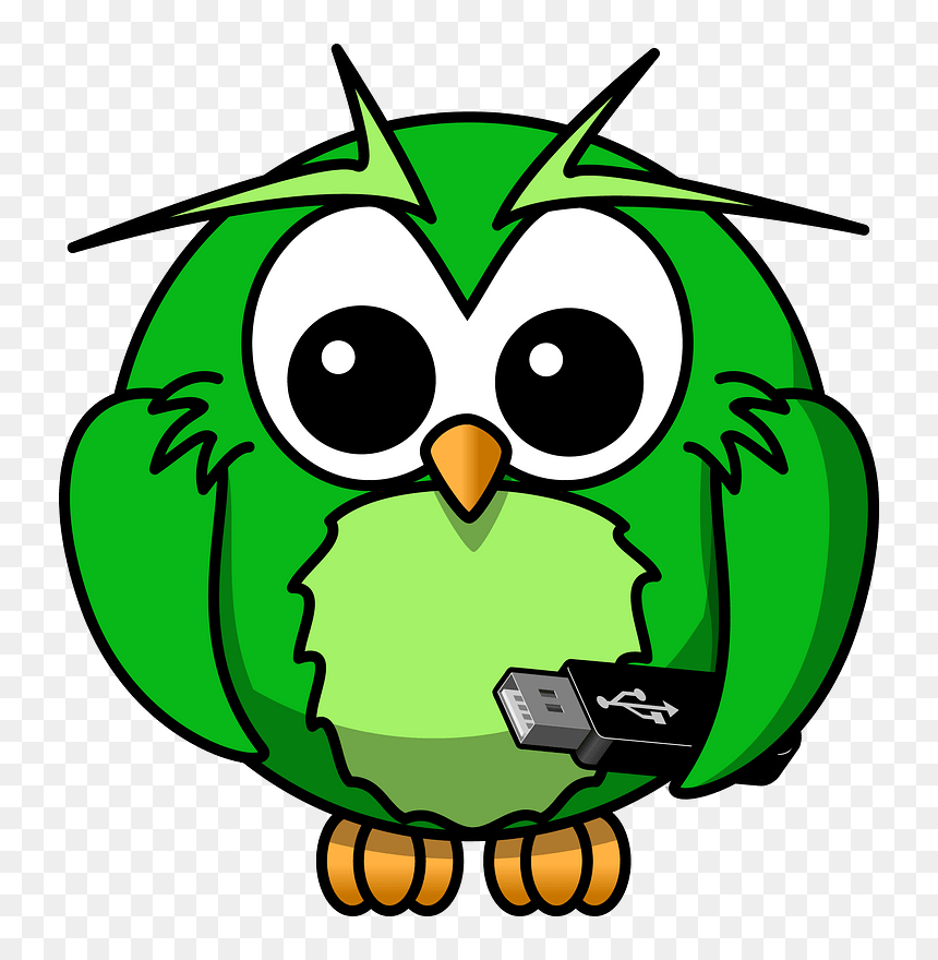 Cartoon Owl Clipart - Owl Cartoon, HD Png Download - owl clip art png