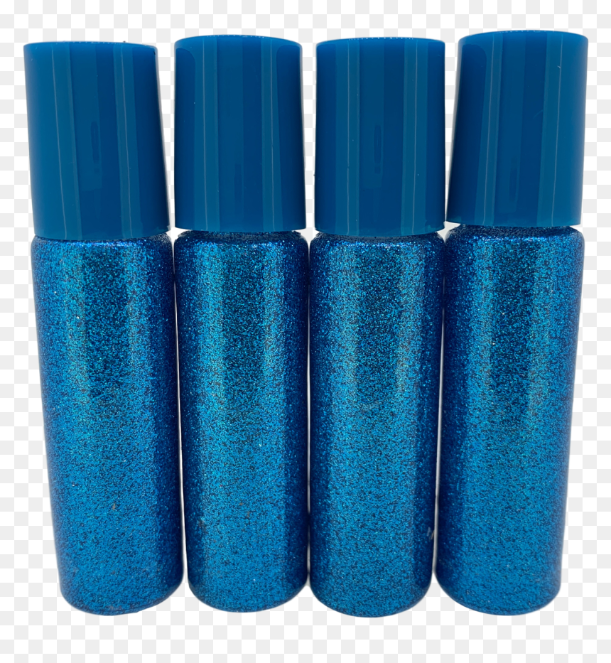 Nail Polish, HD Png Download - blue glitter png