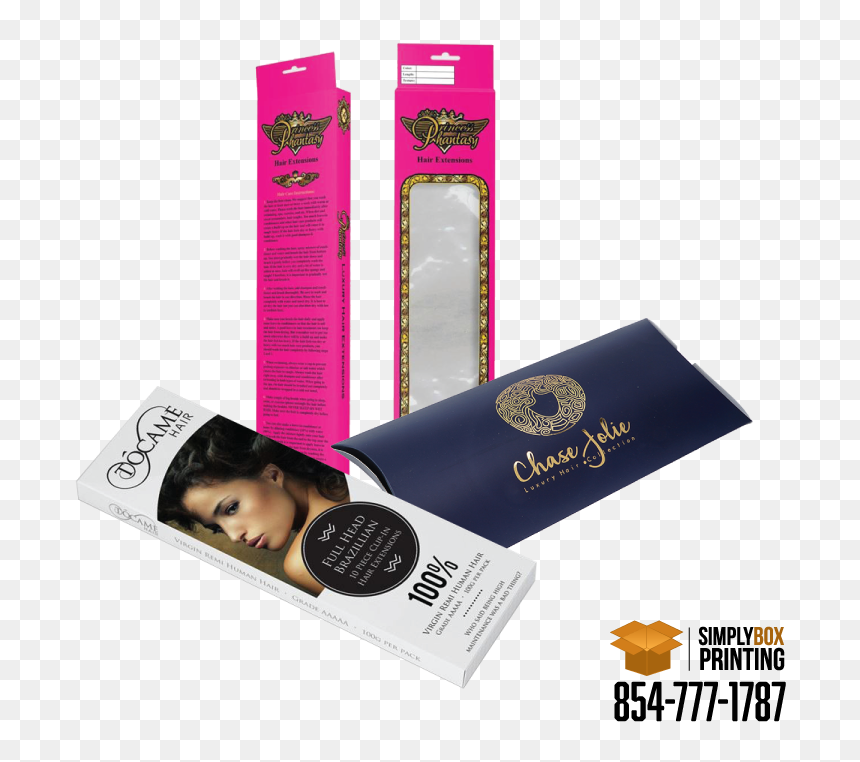 Box, HD Png Download - hair extensions png