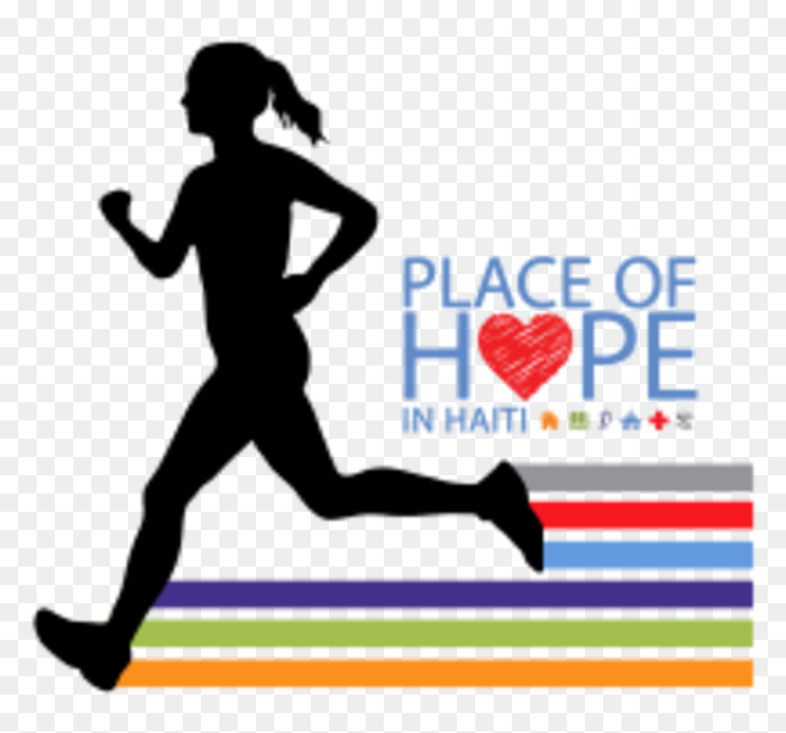 5 Mile Run For Hope - Long-distance Running, HD Png Download - woman running png