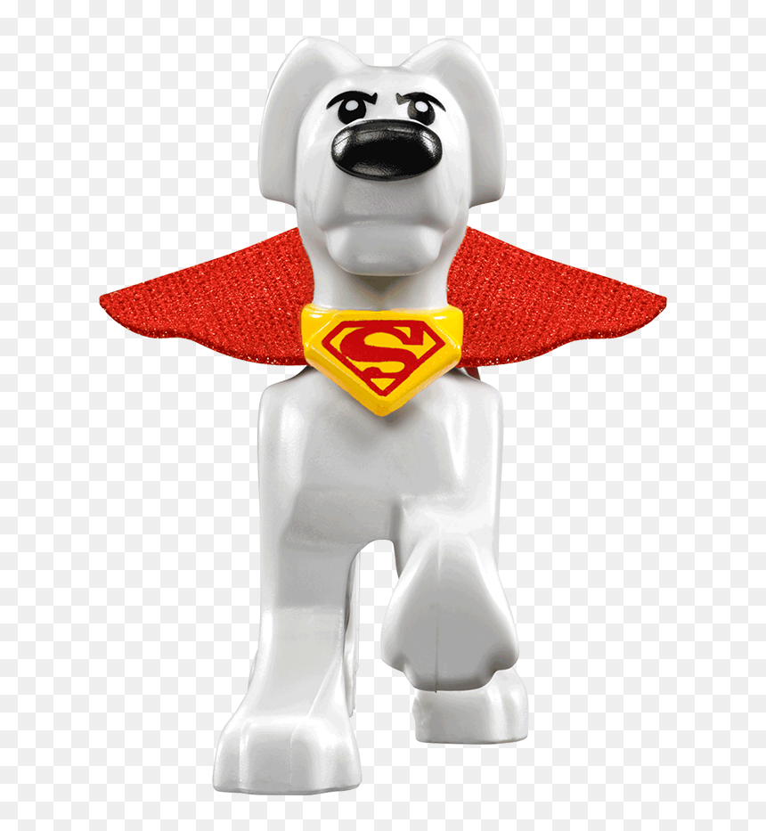 Lego Superman And Krypto, HD Png Download - lego superman png