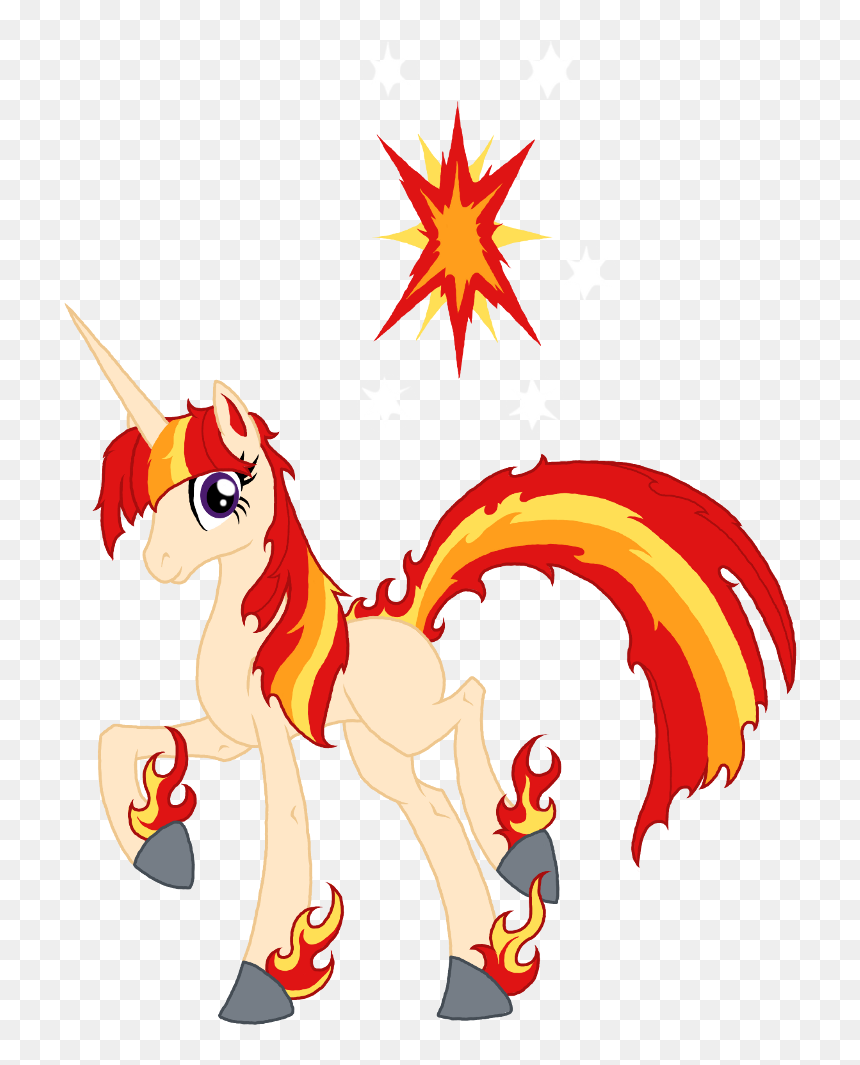 Kuruttra, Pokémon, Rapidash, Rapidash Twilight, Safe, - Cartoon, HD Png Download - rapidash png