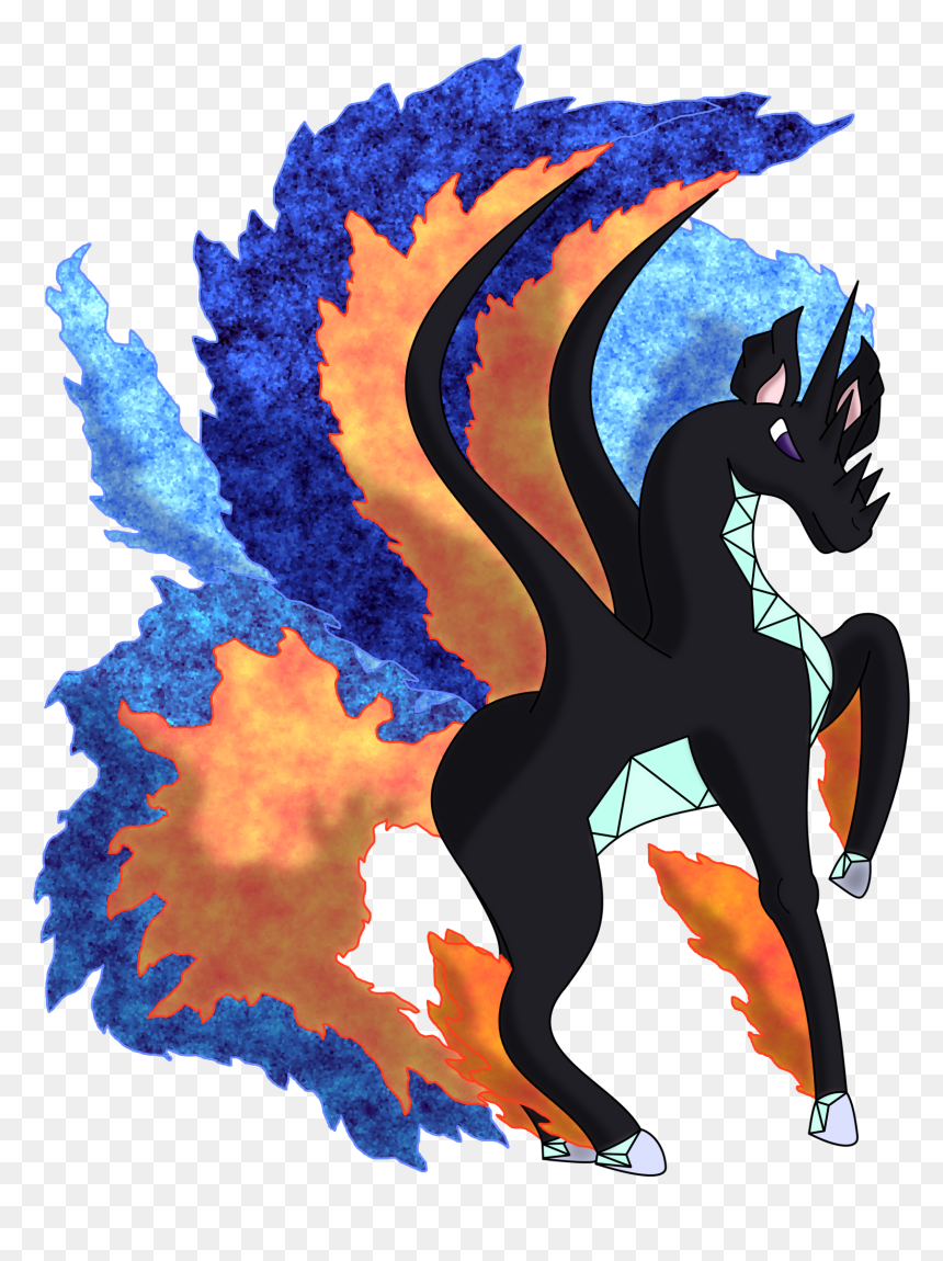 Supreme Rapidash Normal - Illustration, HD Png Download - rapidash png