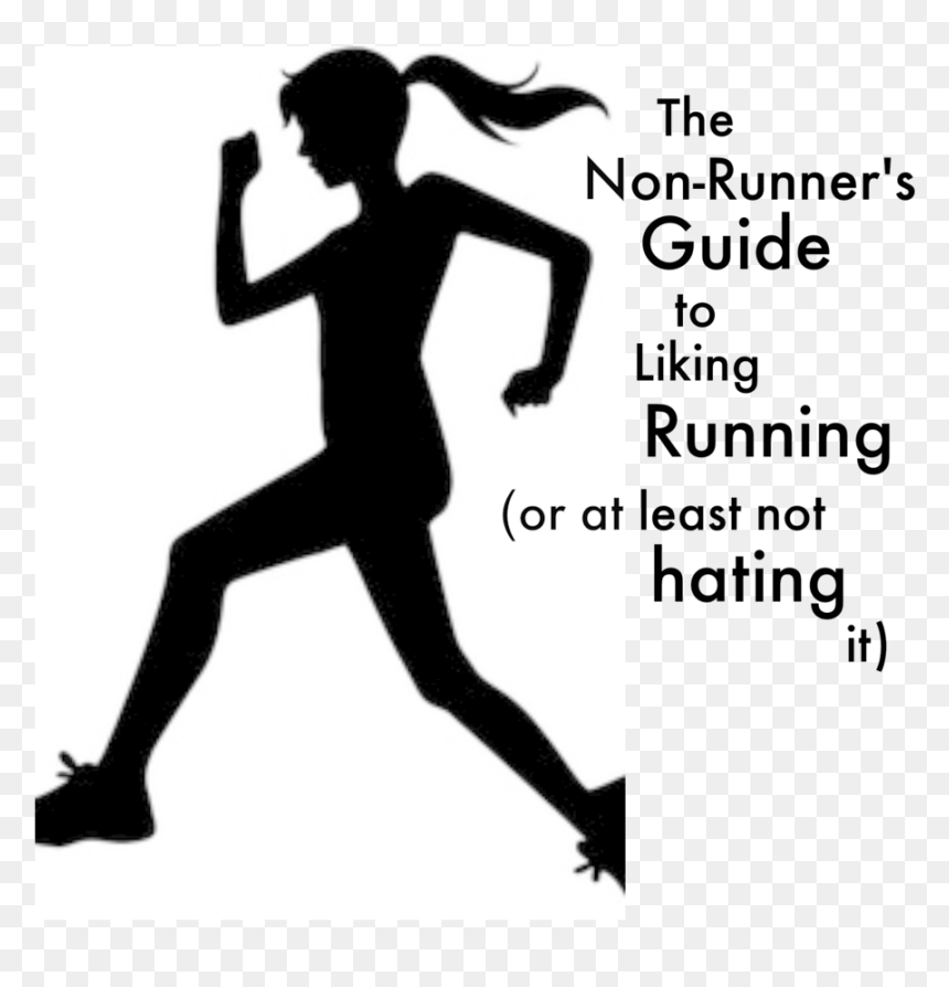 Transparent Clipart Woman Silhouette - Woman Silhouette Running, HD Png Download - woman running png