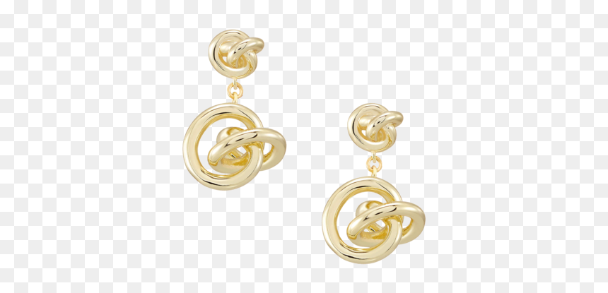 Kendra Scott Knot Earrings, HD Png Download - kendra scott logo png