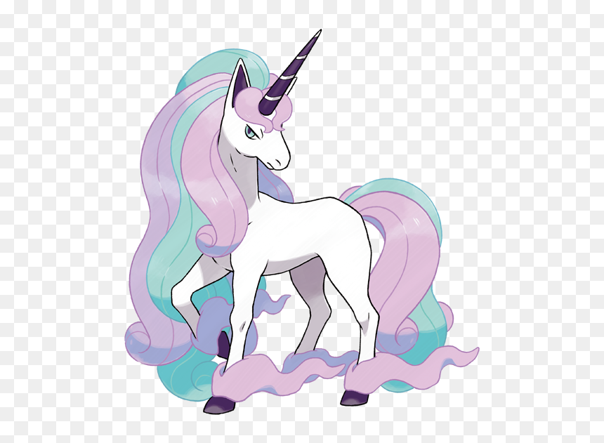 Ilustración De Rapidash De Galar - Pokemon Rapidash Galar, HD Png Download - rapidash png