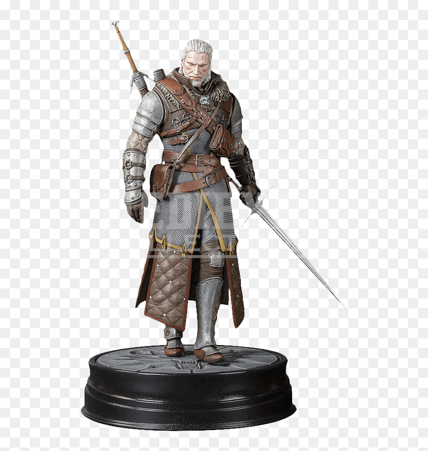 Statue Witcher 3, HD Png Download - geralt png