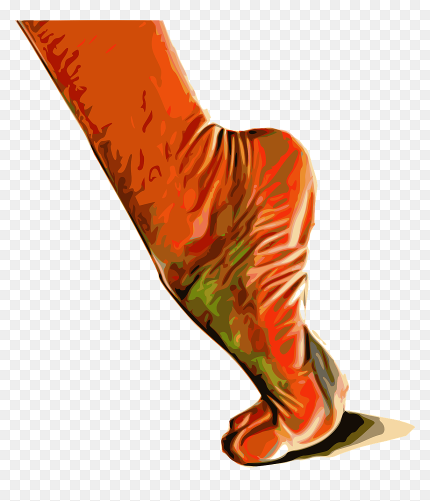 Foot In Motion, HD Png Download - motion png