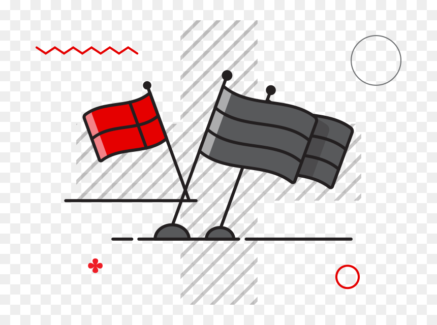 Illustration, HD Png Download - swiss flag png