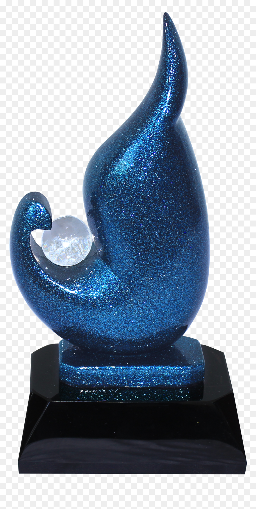 Statue, HD Png Download - blue glitter png