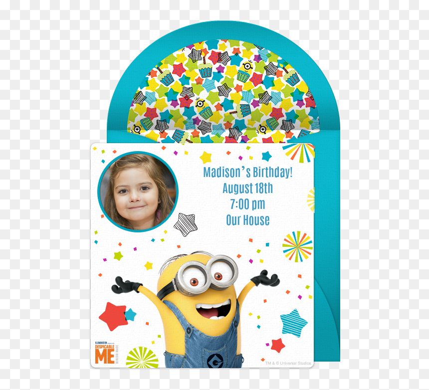 Transparent Minion Banana Png, Png Download - minions party png