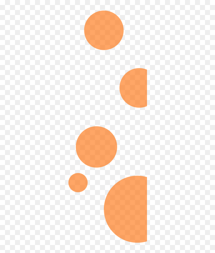 Ff6b00 - Orange - Faded - Circles - Right 02 01 Copy, HD Png Download - burn marks png