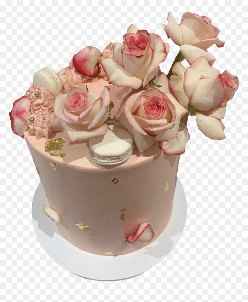 Cake Creations By Kate™ Specialitycakes Rustic Pink, - Garden Roses, HD Png Download - rustic flowers png