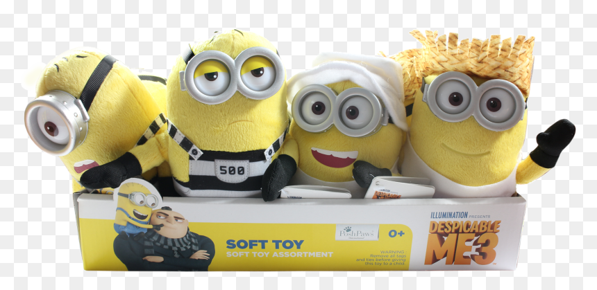 Minions Stuffed Toys, HD Png Download - minions party png