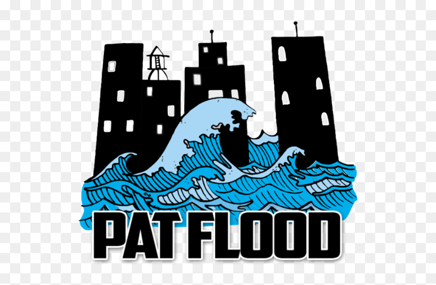 Patflood Blue Waves - Graphic Design, HD Png Download - blue waves png