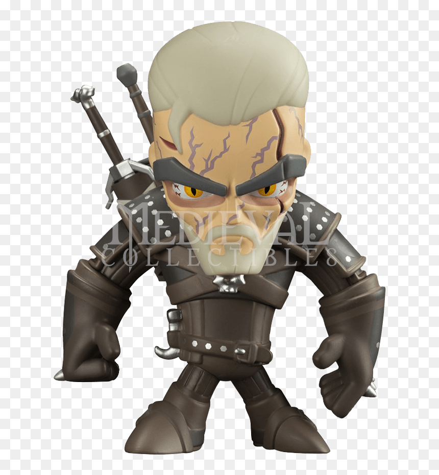 Witcher 3 Geralt Of Rivia Variant Vinyl Figure - Witcher Figure Jinx, HD Png Download - geralt png