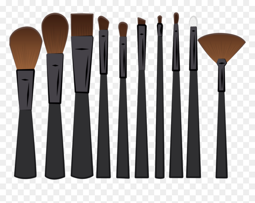Related Image Safari, Eyeshadow, Clip Art, Eye Shadow, - Makeup Brush Vector, HD Png Download - makeup vector png