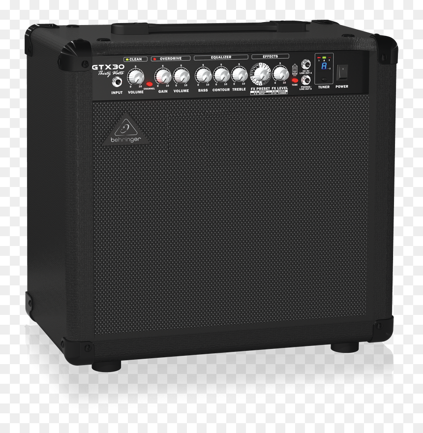 Behringer Gtx30, HD Png Download - guitar amp png