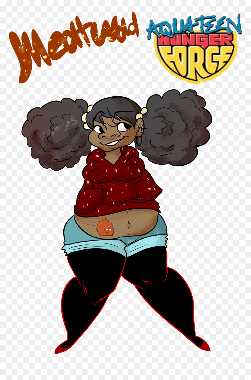 My Little Homie - Aqua Teen Hunger Force Genderbend, HD Png Download - meatwad png