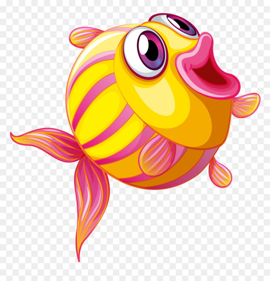 Fish Clip Art Happy Cliparts Abeoncliparts Vectors - Fish Clipart Png, Transparent Png - fish clip art png