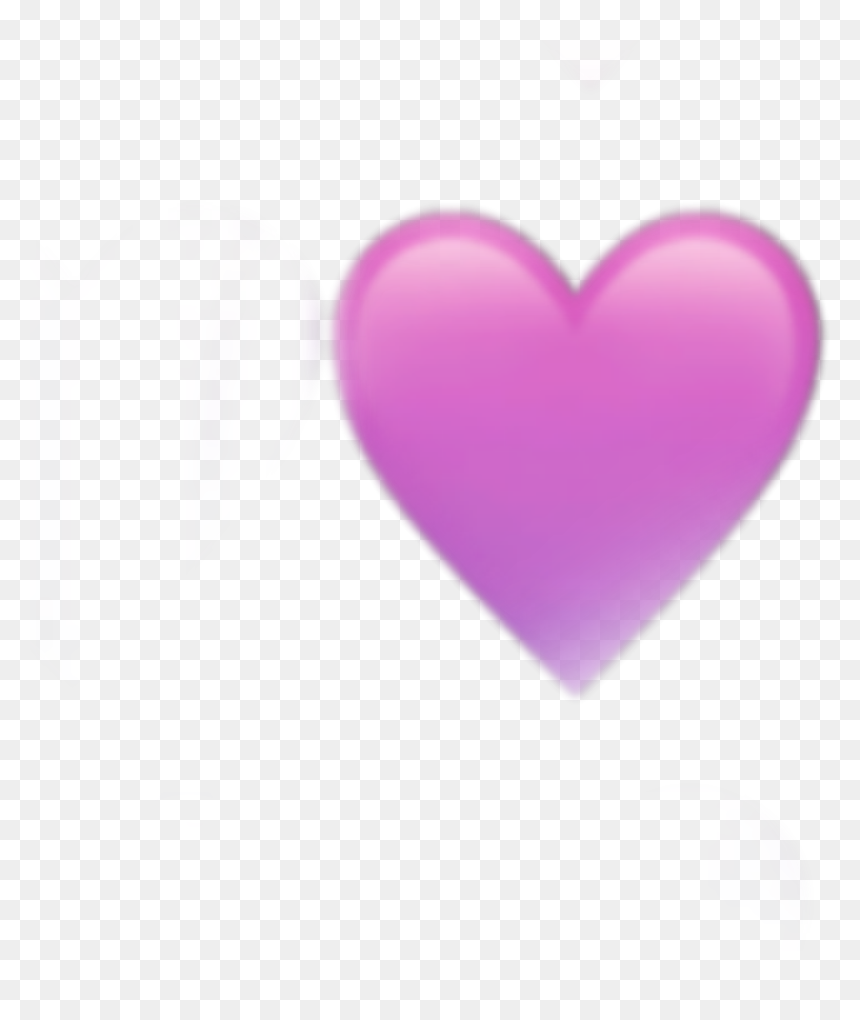 #purple #emoji #heart - Heart, HD Png Download - purple emoji png