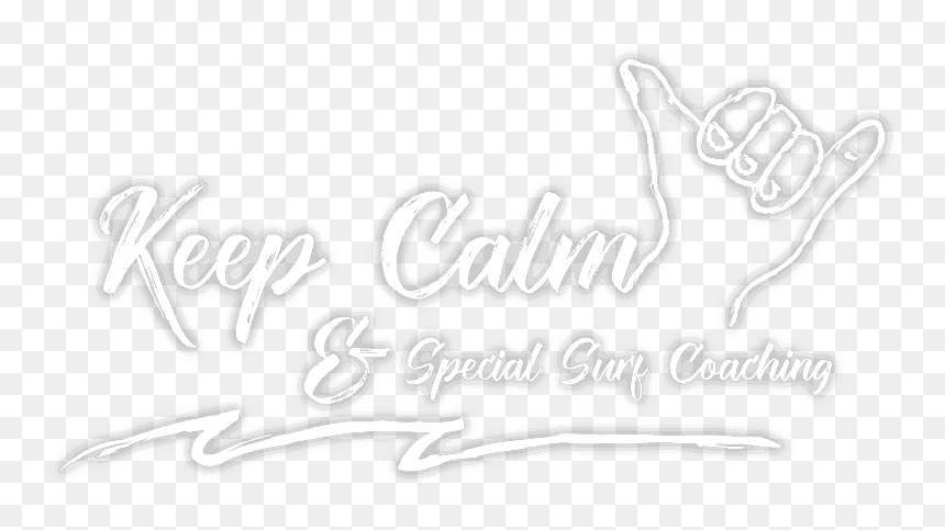 Keep Calm Special Surf Coaching Blue Waves - Calligraphy, HD Png Download - blue waves png