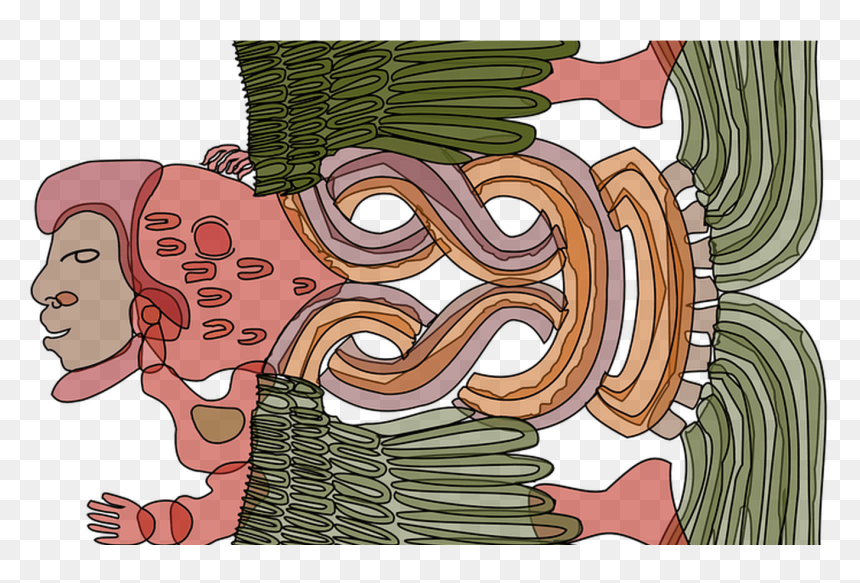 Mayan Symbol Aztec Ancient Mexico Free Vector Graphic - Maya Civilization, HD Png Download - mayan png