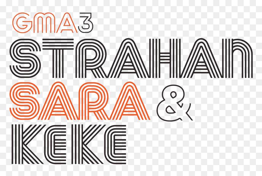 Gma3 Strahan Sara And Keke, HD Png Download - good morning america logo png