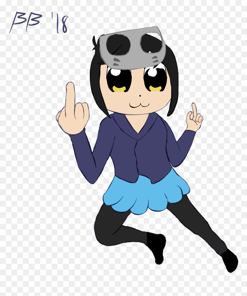 Pop Team Epic - Cartoon, HD Png Download - pop team epic png