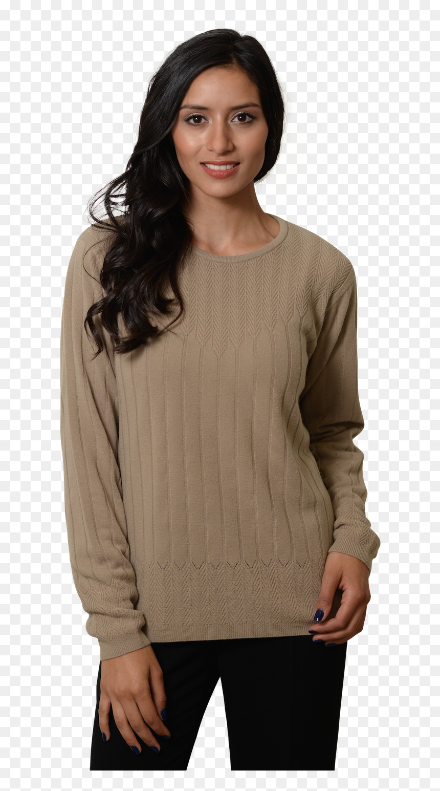 28562 Sweater Base Con Espigas - Sweater, HD Png Download - espigas png