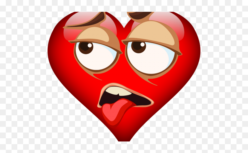 Valentines Emojis Hd, HD Png Download - money face emoji png