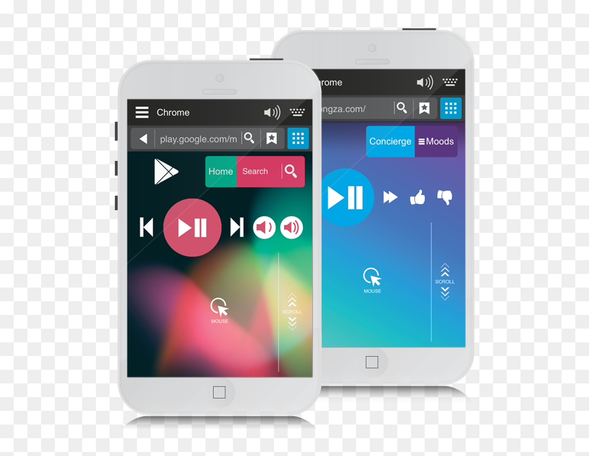 Songza And Google Play Music - Smartphone, HD Png Download - google play music png