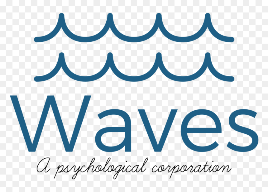 The Logo Of Two Blue Waves With The Waves, A Psychological - Quotes, HD Png Download - blue waves png